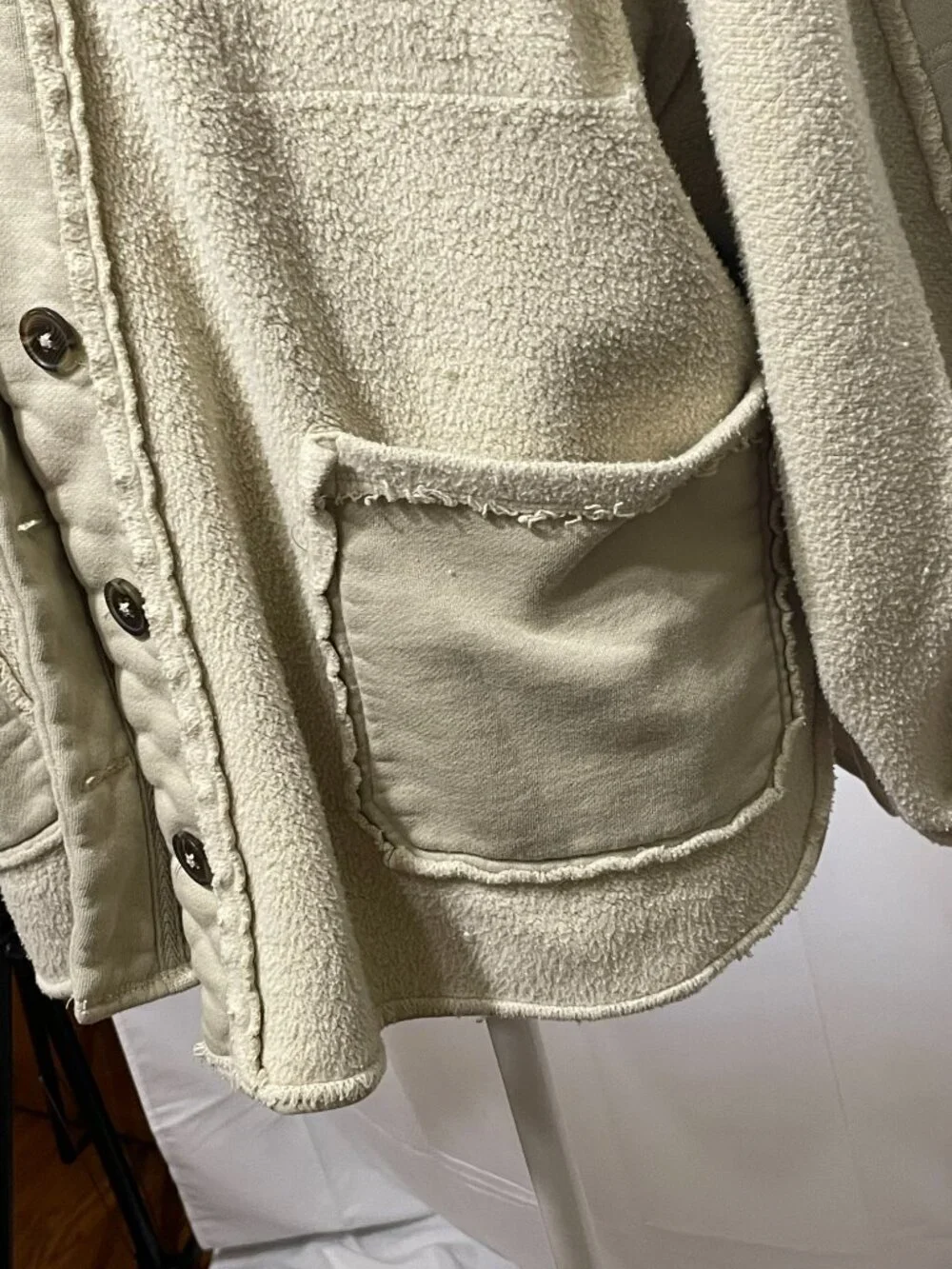 Free People Shacket, Button Front with Pickets, size XS